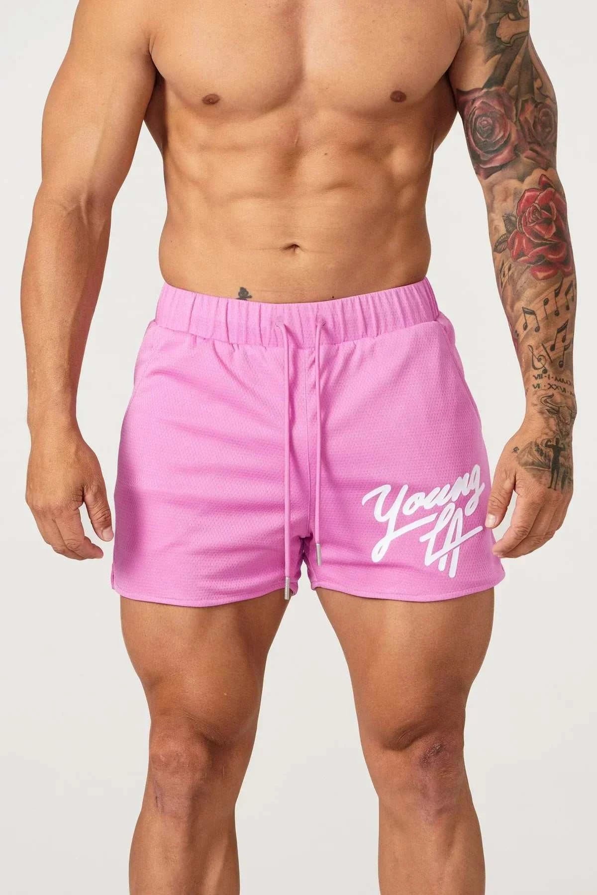 Young LA Trendy Beach Shorts - MENLL